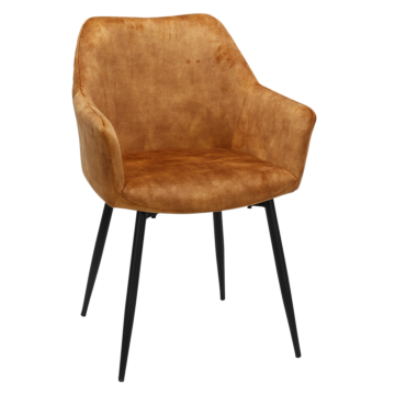 Трапезен стол TIPTON - оранжев MJ 1 (3532087)