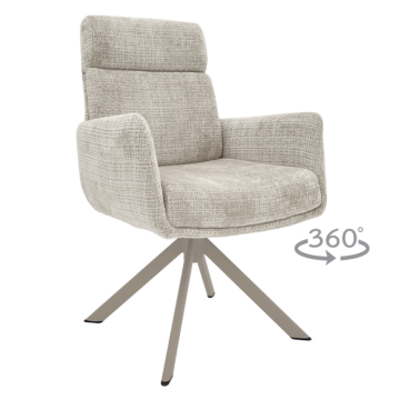 Трапезен стол TORVA - крем 02 (3532291)