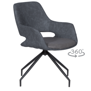 Трапезен стол TOTNES -1 - сив SF 2 (3532026_3)