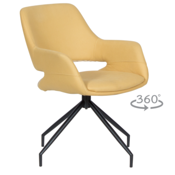 Трапезен стол TOTNES -1 - жълт SF 1 (3532027)