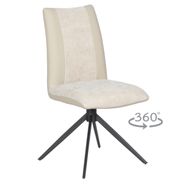 Трапезен стол TULSA - шампанско (3532357)