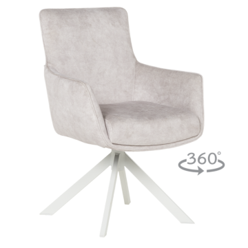 Трапезен стол VALGA 6 - крем (3532275_1)