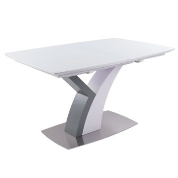Разтегателна трапезна маса OMIS - бяла (3531050)
