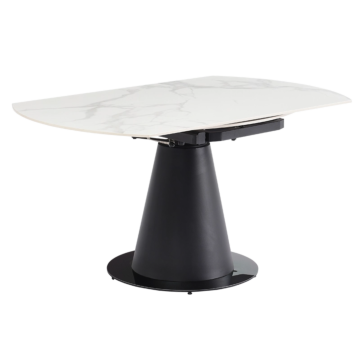 Разтегателна трапезна маса ROZAN - бяла (3531042)