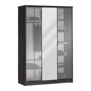 Трикрилен детски гардероб COSMOS (3575769)