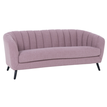 Триместно канапе GRETA - розов FR (3551004)