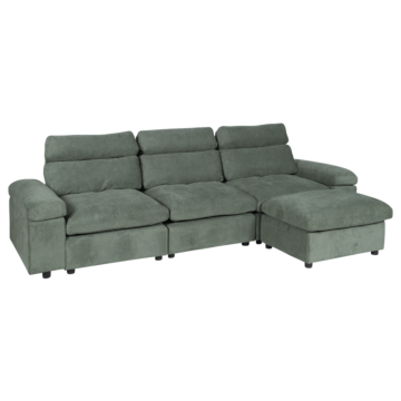 Ъглов диван POKO - зелен C08 (3551560)
