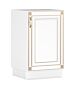 Кухненски шкаф IMPERIA 50Н бяло/златна патина  (089.001.0068)