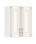 Кухненски шкаф IMPERIA 60В бяло/златна патина  (089.001.0054)