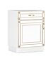 Кухненски шкаф IMPERIA 60Н1Ш бяло/златна патина  (089.001.0065)
