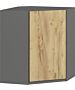 Кухненски шкаф LUSIL B-60/72 ЪГЛОВ графит/златен дъб крафт  (005.002.0044)