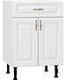 Кухненски шкаф долен MICHELLE Н-60/87 1 чекмедже бяло/бяло  (004.103.0015)