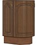 Кухненски шкаф OREH долен Н-30/87 ДВ.ЗАОБЛЕН, орех/орех мускат патина  (004.102.0029)