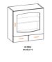 Кухненски шкаф PAULA ВИТРИНА 60ВВШ, бреза  (089.001.1035)