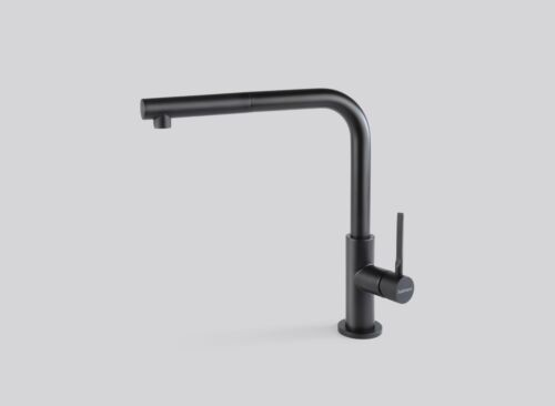 СМЕСИТЕЛ FALMEC TREVI CORNER PULL OUT MATTE BLACK (03FAL 008)
