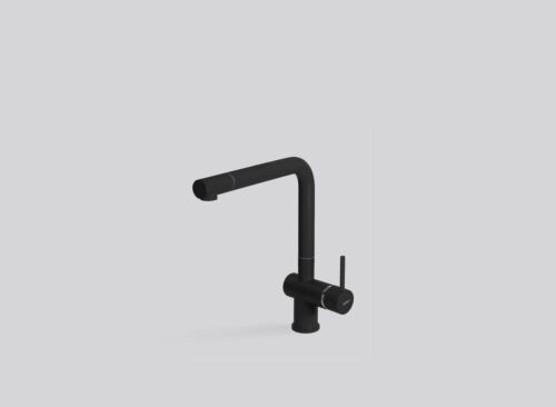 СМЕСИТЕЛ ISEO CORNER BLACK PULL-OUT (03FAL 015)