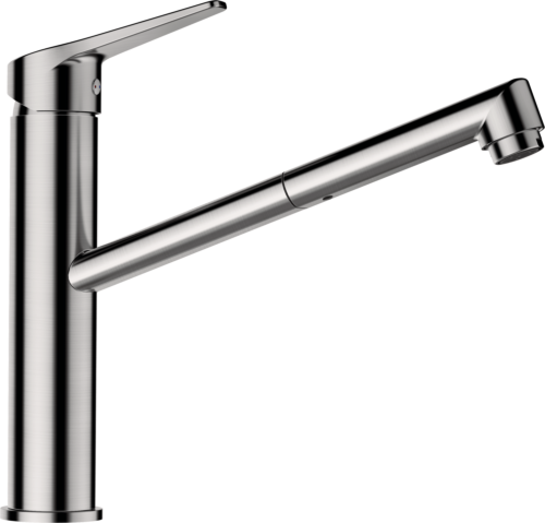 СМЕСИТЕЛ SCHOCK METIS PULL-OUT INOX (02SCH 709)