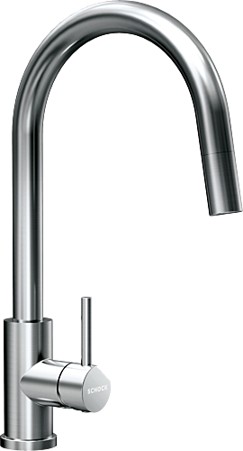 СМЕСИТЕЛ SCHOCK Prima Pull-out Inox (02SCH 885)