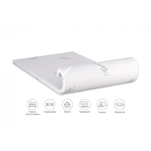 Топ матрак SilverPlus TOPPER Isleep
