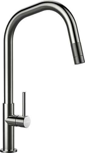 СМЕСИТЕЛ SCHOCK TALINOS PULL OUT INOX (02SCH 871)
