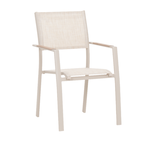 Градински стол ARTA - крем (3535951)