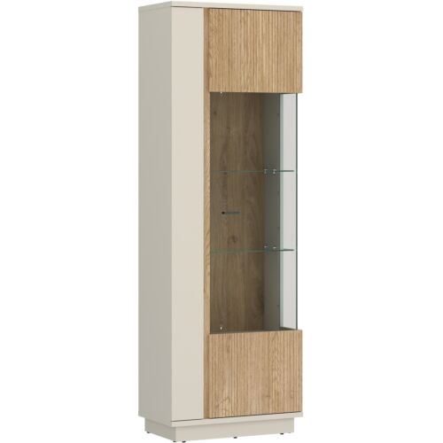 MOSANO LUSV101 L/P витрина дъб кремона/кашмир  (088.004.0080)