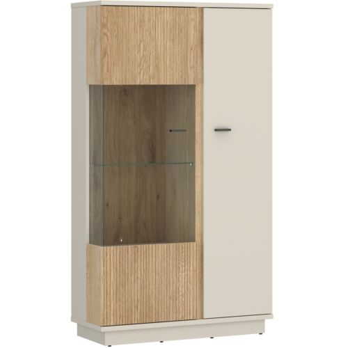 MOSANO LUSV102 L/P витрина дъб кремона/кашмир  (088.004.0081)