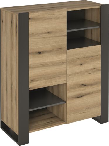 Скрин COMBO KOM2D сив графит/крайбрежен дъб  (004.106.0008)