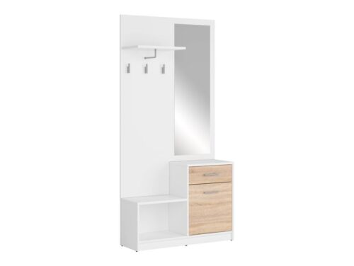 Антре NEPO PLUS PPK корпус бяло/фронт дъб сонома  (020.004.0114)
