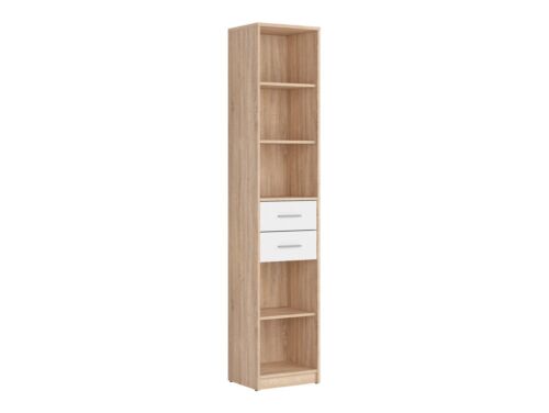 Етажерка NEPO PLUS REG2S/40 корпус дъб сонома/фронт бяло  (020.004.0316)