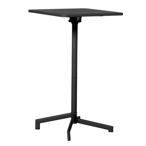 Сгъваема кетъринг бар маса LAFIA D60 - черна (3535179)