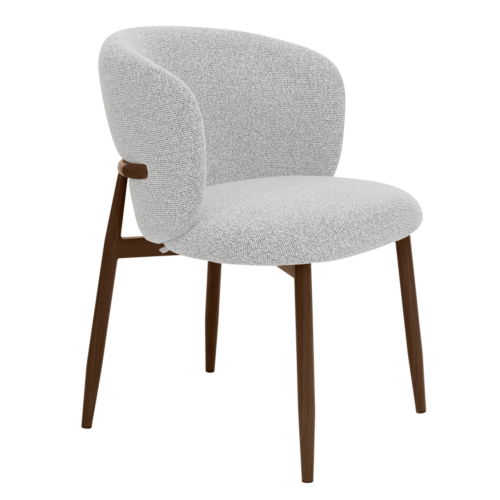 Трапезен стол LETEN - сив 452 WAL (3532183_2)