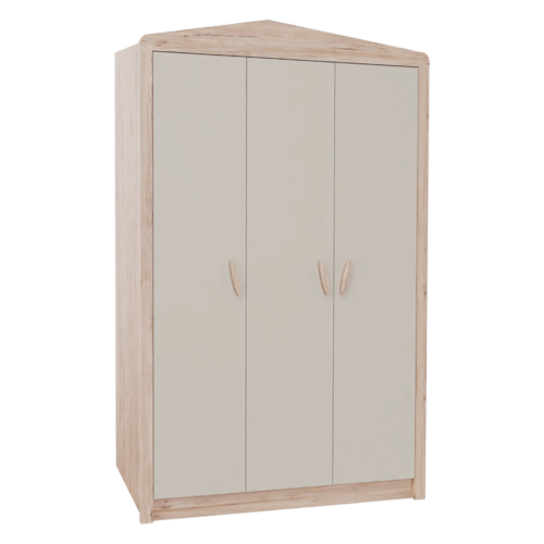 Трикрилен детски гардероб MY HOUSE 2 (3575065)